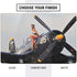 1940s Navy Pin-Up Girl On Corsair Fighter Plane Dell Vostro Skin